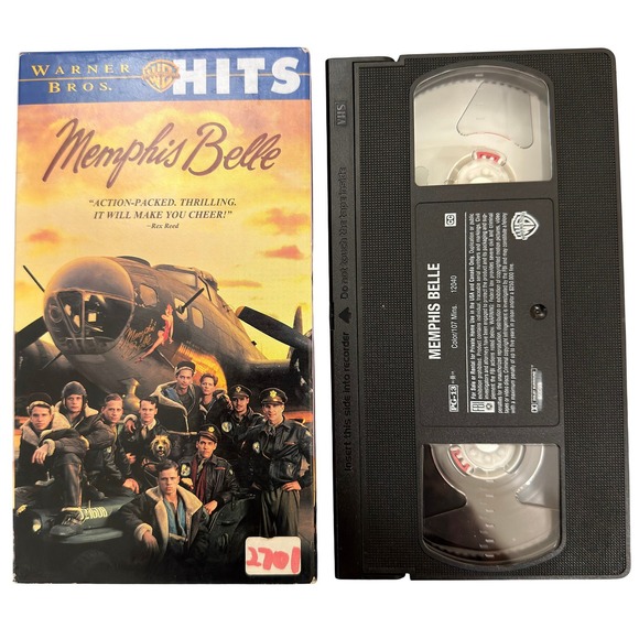 Warner Bros. Home Video Other - Memphis Belle VHS 1990 Warner Bros Hits WWII Matthew Modine Eric Stoltz 12040